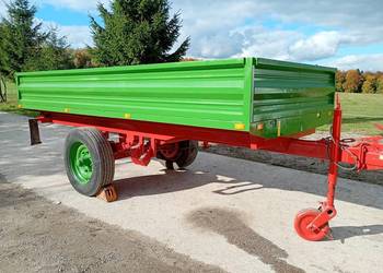 Przyczepa jednoosiowa wywrotka 5 ton super stan! Hamulec dwa siłowniki