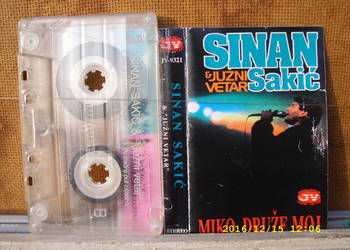+ Pop ; kaseta ; SINAN SAKIC--JUZNI VETER . JUGO.
