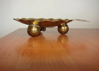 Kronenbrau mosiężny świecznik