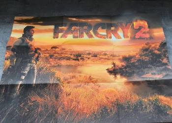 Mapa z gry Far Cry 2 - stan idealny.
