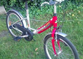 Sprzedam rower dziecięcy Aluminiowy PEGASUS 20c