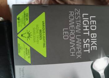 Lampki rowerowe 130 lm USB