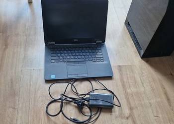 Laptop / Komputer DELL latitude E7470 i5 8GB RAM SSD 240GB ZASILACZ