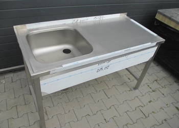 Zlew Gastronomiczny 1 Komorowy Z Blatem 140/65/85 NOWY