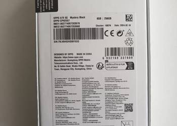 NOwy Sprzedam telefon OPPO A79 5G Mystery Black