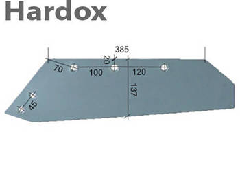 Lemiesz 300hektarów HARDOX MS1150/L części do pługa GASSNER