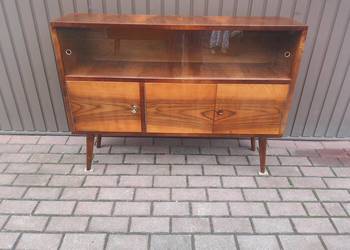 Komoda Szafka RTV Niska PRL 116 Stara Po Renowacji Okazja.