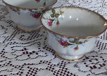 flaczarka bulionówka salaterka miseczka Chodzież porcelana Iwona złota róża