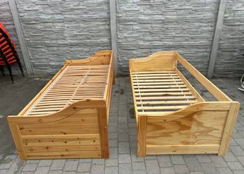 Łóżko drewniane 100% sosnowe.90 / 200TransportzRóżne rodzaje.okazja