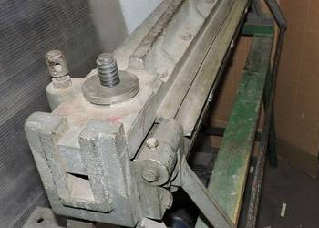 Gilotyna, walcarka, giętarka, rowkarka- zykarka, nożyce do blachy