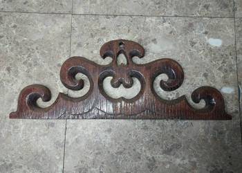 nr34 korona starego zegara szer 37cm wys 14cm