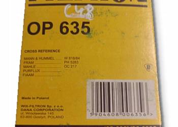 FILTR OLEJU Filtron OP 635 OP635 Suzuki Vitara I 1.6 16V