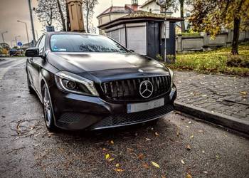 Mercedes A180 1.6 Benzyna | Czarny Mat | Panamericana | Android Auto |