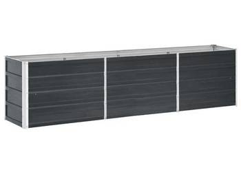 vidaXL Podwyższona donica z galwanizowanej stali(SKU:47047)