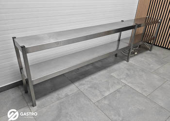 Nadstawka grzewcza dwupoziomowa ze stali nierdzewnej 260x30x70