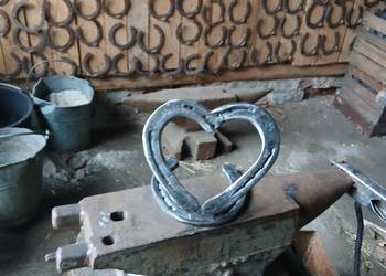 Serce z podków, prezent na walentynki, dzień kobiet