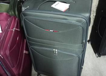 walizka bardzo duża 140 litrowa z grubej codury na 4 kołach podróżna