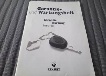 Renault 1999 2000 Książka Gwarancyjna / Serwisowa czysta bez wpisów
