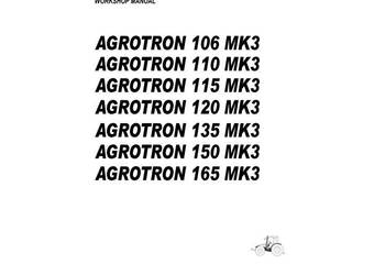Deutz Fahr AGROTRON 106,110,115,120, 135, 150, 165 naprawa