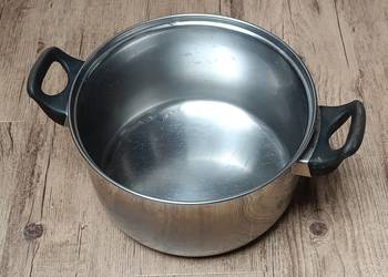 Happy Baron garnek garczek ze stali nierdzewnej 18/10 pojemność 6l