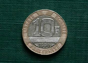 FRANCJA - 10 franków, 1990r.