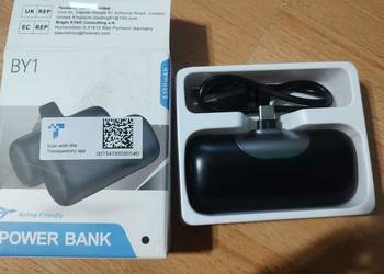 Mini Power Bank USB C, 5500mAh Zewnętrzna bateria PD Szybka ładująca przeno