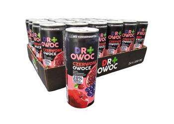 DR OWOC 330 ML - CZERWONE OWOCE