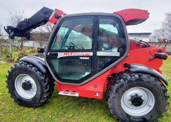 Manitou 634 120 LSU MLT Rolnicza, klimatyzacja