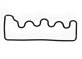 MERCEDES OM615 OM 616 OM621 Uszczelka pokrywy zaworow ORYGINAL