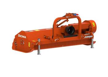 Kosiarka bijakowa SICMA TE 160 z płozami bocznymi z przesuwem hydraulicznym