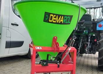 Rozsiewacz Lejkowy do Nawozu 300l hydraulicznie sterowany Demarol