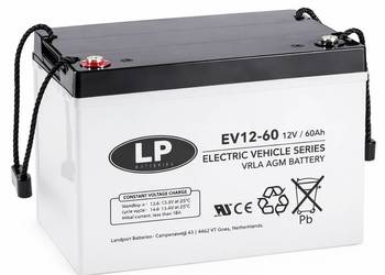 AKUMULATOR AGM LP seria VRLA EV60 12V 63,6Ah do skutera wózka inwalidzkiego