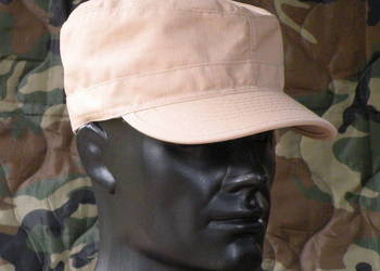 Czapka patrol cap piaskowa MFH cotton