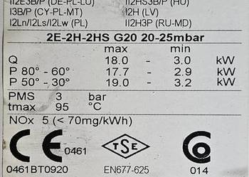 Ferroli ECONCEPT tech 18 A elektronika części