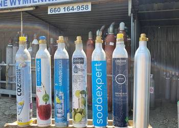 Sodastream, Aquadream, napełnianie butli CO2, nabój CO2