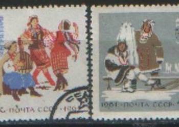 Zn. ZSRR  Mi 2442 - 4, 6 kas 1961