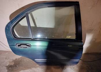 Drzwi prawe tylne Honda Civic VI po lift 97r ciemnozielone