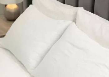 Nowa poszewka hotelowa 50x70 biała BAJ-KA – Bawełna