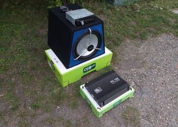 Tuba Subwoofer Skrzynia Basowa Radio JVC RAVELAND USA 350RMS 1200W
