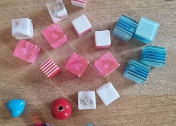 zestaw dużych koralików do DIY