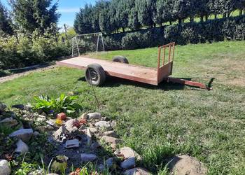 Przyczepa sądownicza na 3 skrzyniopalety