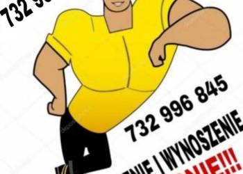 Prace fizyczne znoszenie wnoszenie
