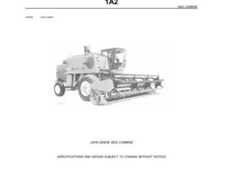 John Deere 6622 kombajn katalog części John Deere 6622 kombajn katalog części