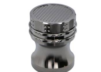 Crusher Grinder Młynek do Tytoniu Ziół CBD Grafitowy z Uchwytem