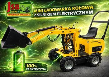 NOWA mini ładowarka MS-L116 elektryczna | CE | 2026 | OKAZJA