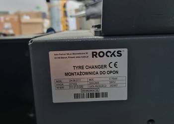 Montażownica do opon ROOKS OK-08.3111 400V RUN FLAT 2023