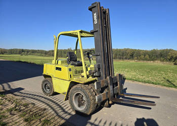 Wózek widłowy CLARK C500 Y70D (3,5 t / 4.6 m) diesel, terenowe, PERKINS