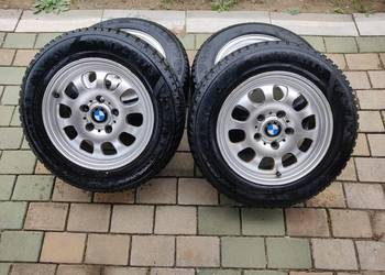 ALUFELGI z oponami zimowymi (7-8mm) 2022r 195/65/15 BMW 5x120