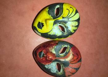 Broszki maski weneckie