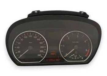 LICZNIK ZEGARY 9242332 BMW E81 E87 2.0 D Diesel 221 255km europa